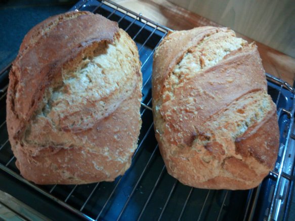 Kovászos kenyér készítése